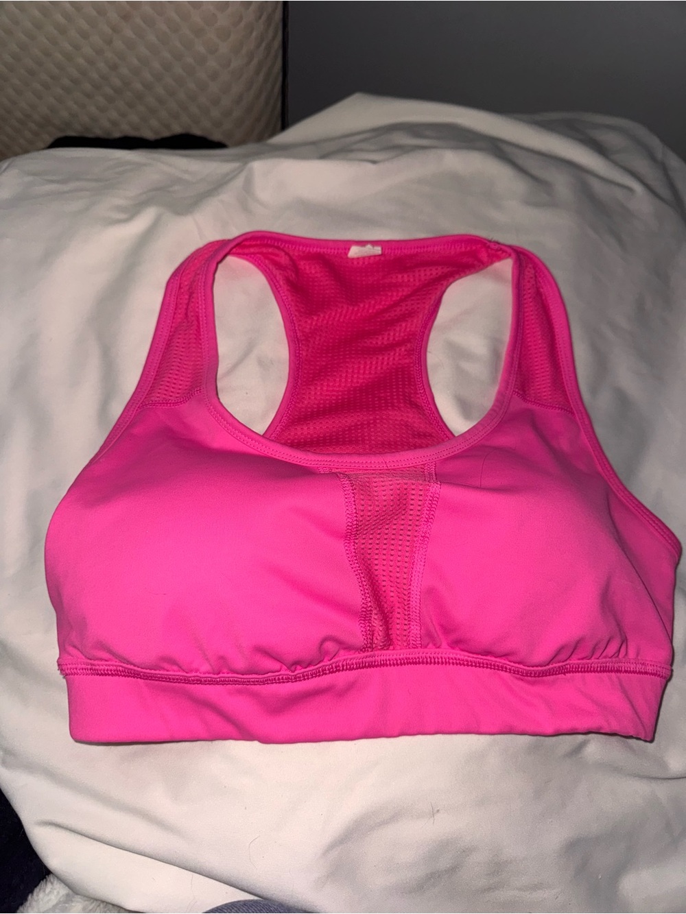 Fila Hot Pink Racerback Sports Bra